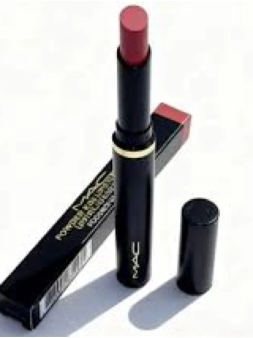 MAC Powder Kiss Velvet Blur Slim Moisturizing Matte Lipstick Sweet Cinnamon